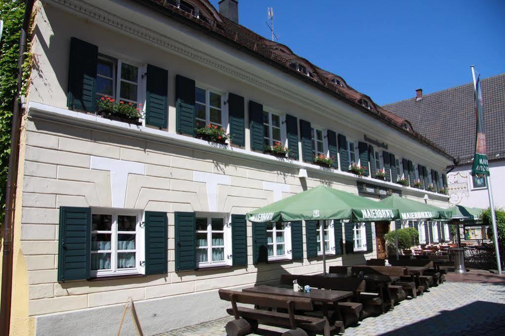 Brauereigasthof Maierbrau Hotel Altomünster Esterno foto